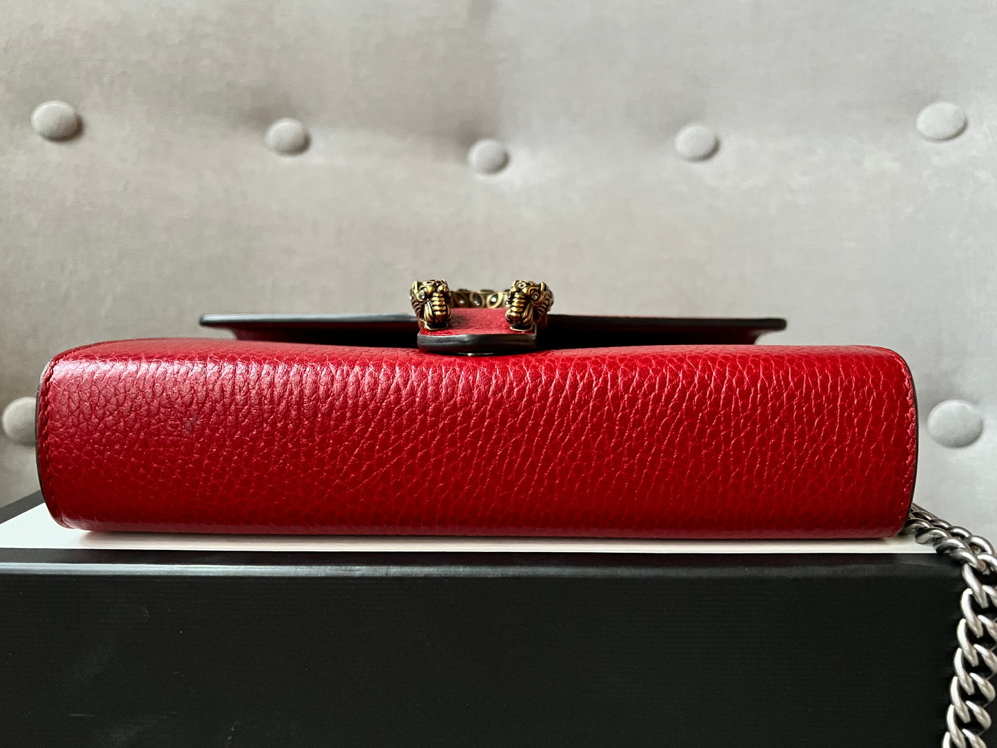 Gucci Dionysus Red Mini Chain Bag (RRP £1340)
