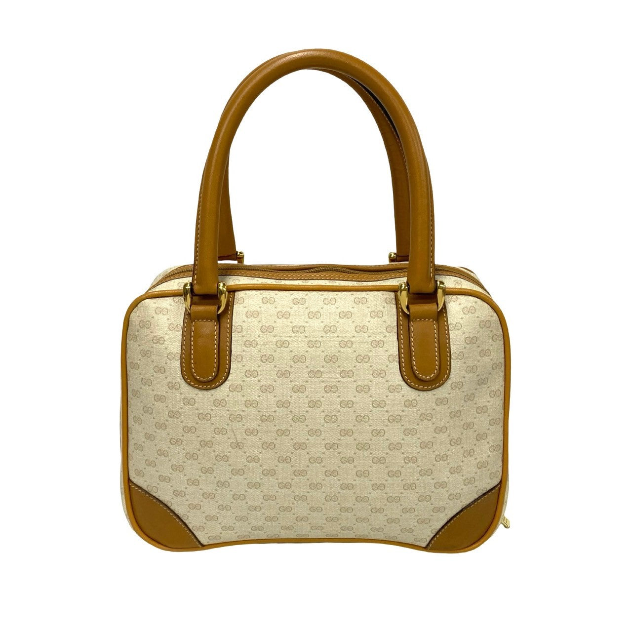 GUCCI Handbag leather Brown