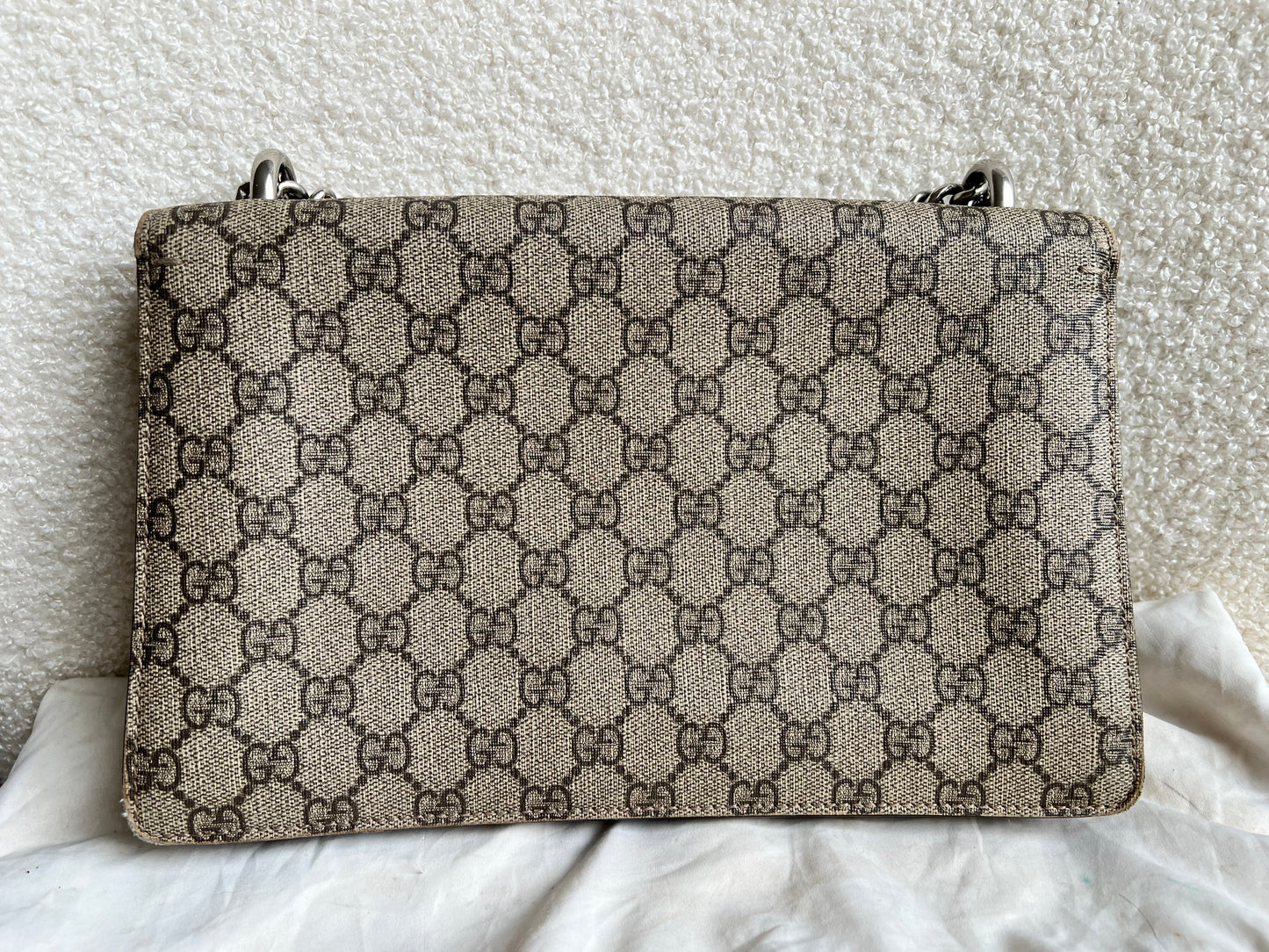 Gucci Dionysus GG Supreme Small Shoulder Bag (RRP £2,400)
