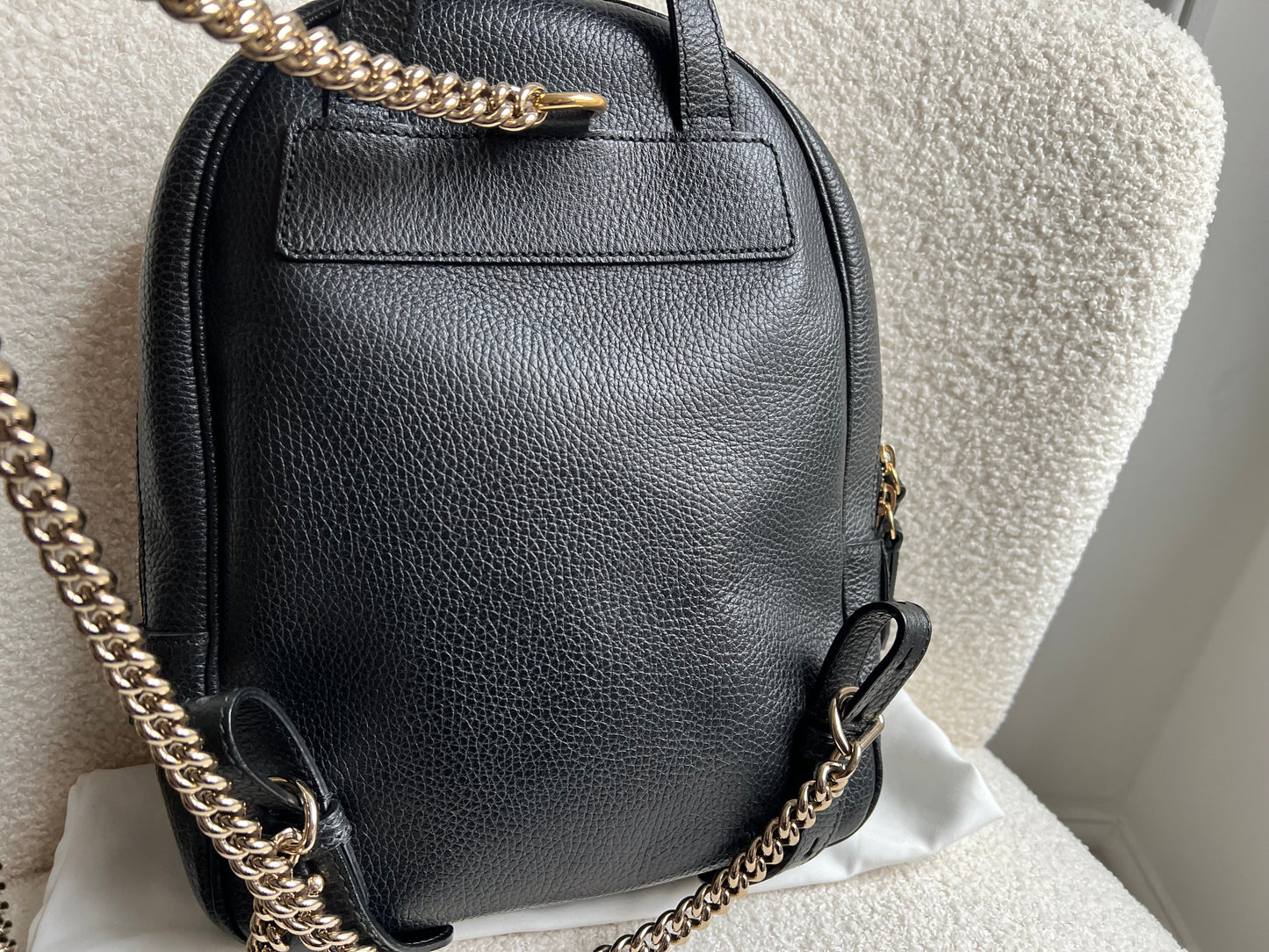 Gucci GG Black Soho Backpack