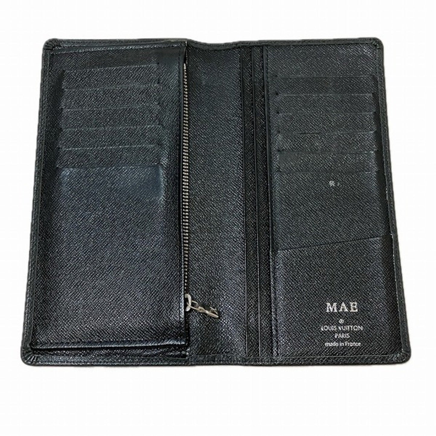 Louis Vuitton  Leather Long Wallet (Bi-Fold)
