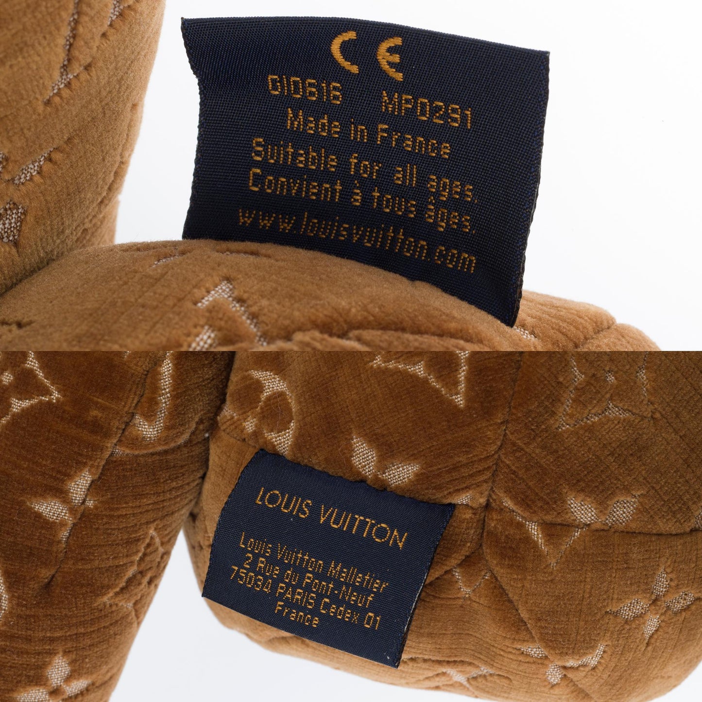 LOUIS VUITTON Brand New Collectible Teddy Bear DouDou