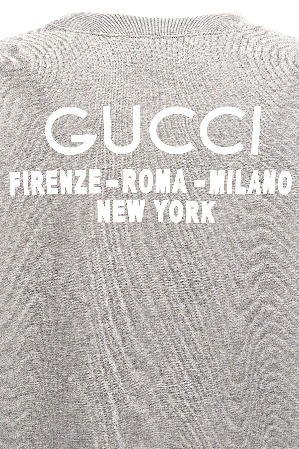 Gucci Men Logo Print Sweatshirt