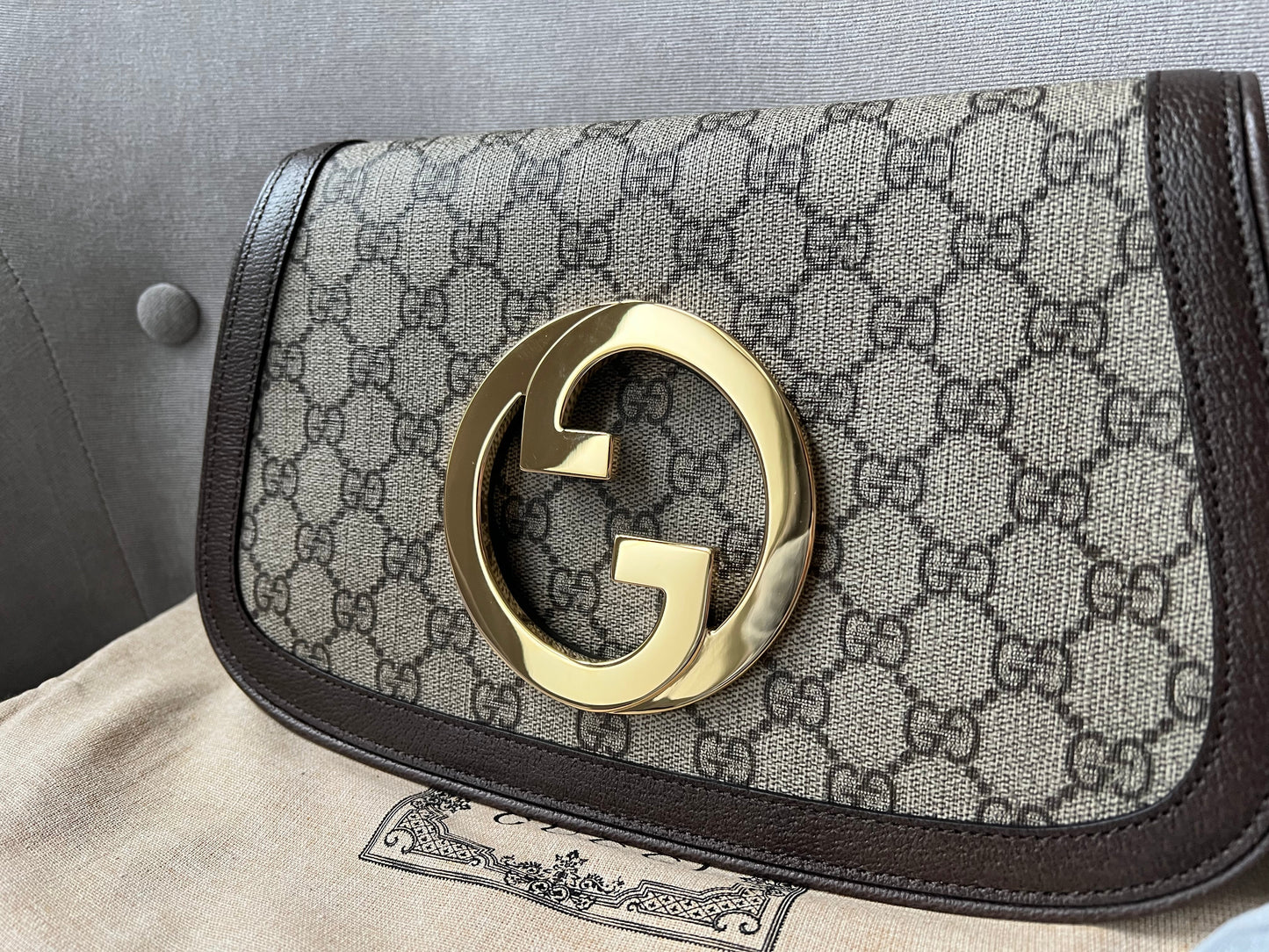 Gucci Supreme Blondie Shoulder Bag (RRP £1990)