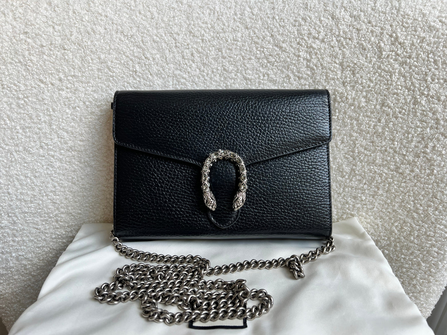 Gucci Dionysus Black Mini Chain Bag (RRP £1340)
