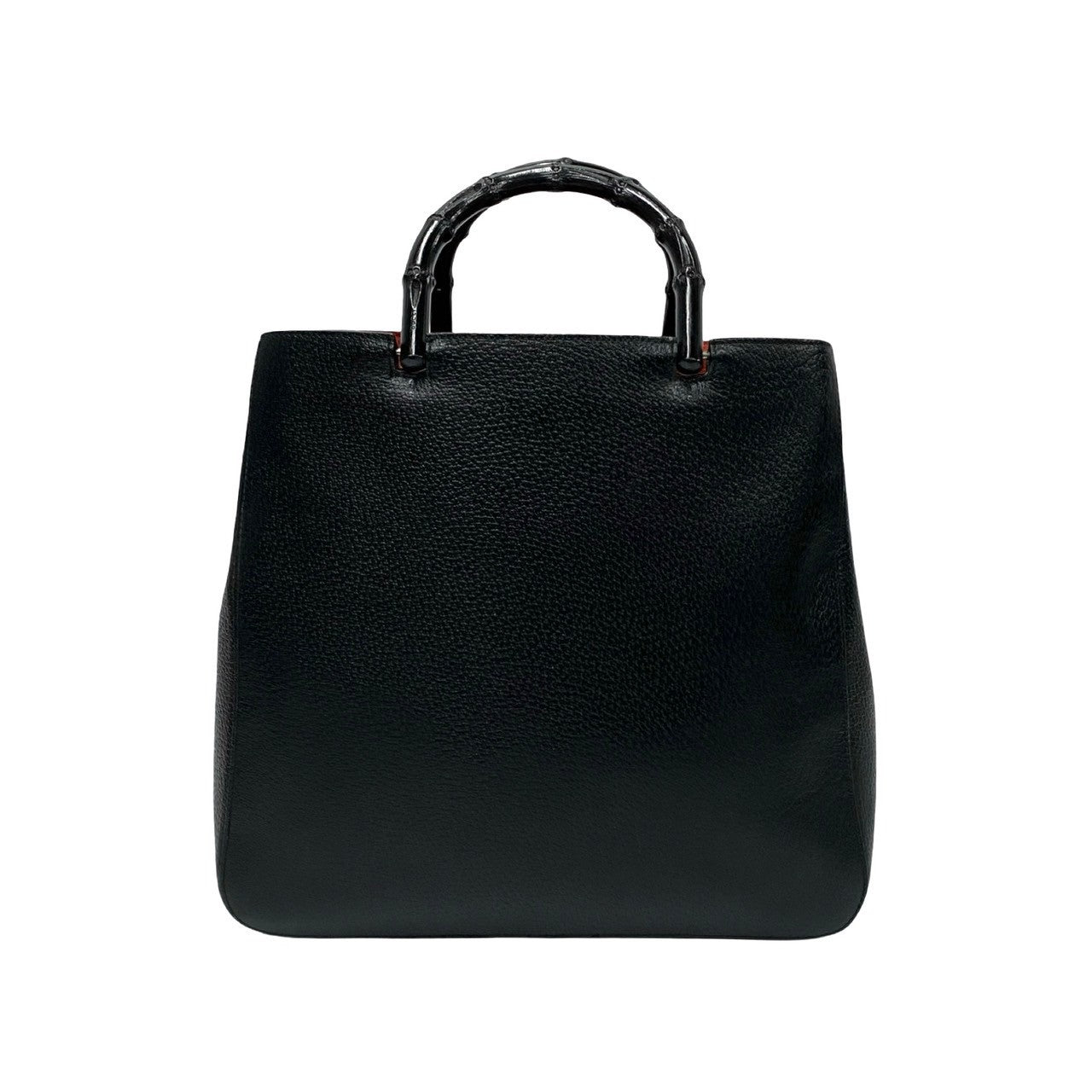 GUCCI Handbag leather black Bamboo