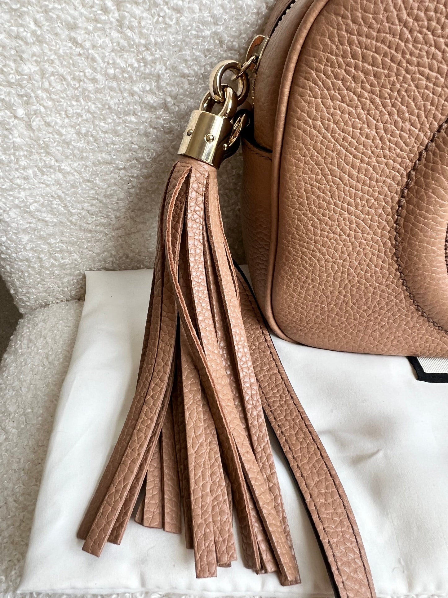 Gucci Rose Beige Soho Disco (RRP £1050)