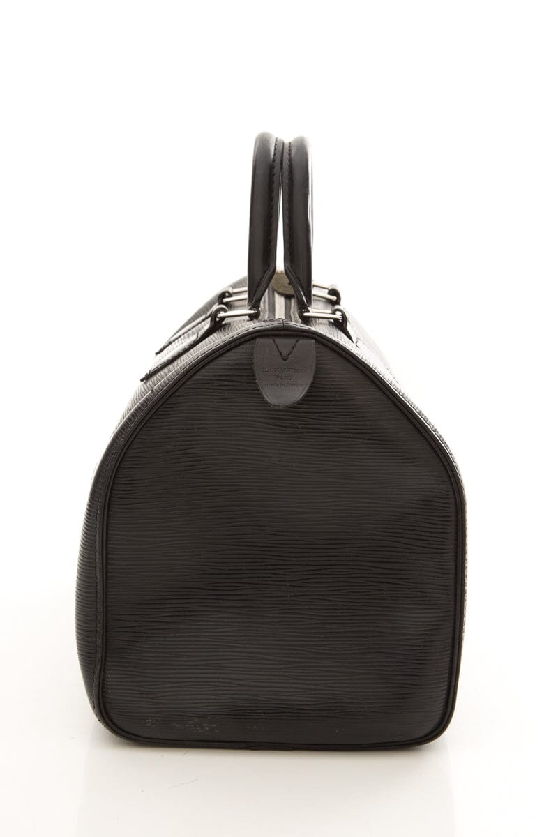 Louis Vuitton 2011 Black Epi Leather Speedy 35 HandBag