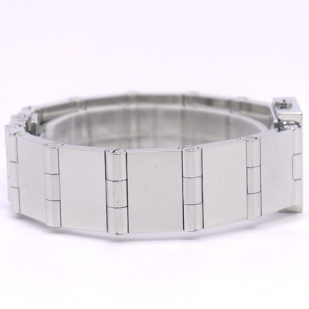 GUCCI Watches Quartz 600L Stainless Steel Silver black dial Women Used