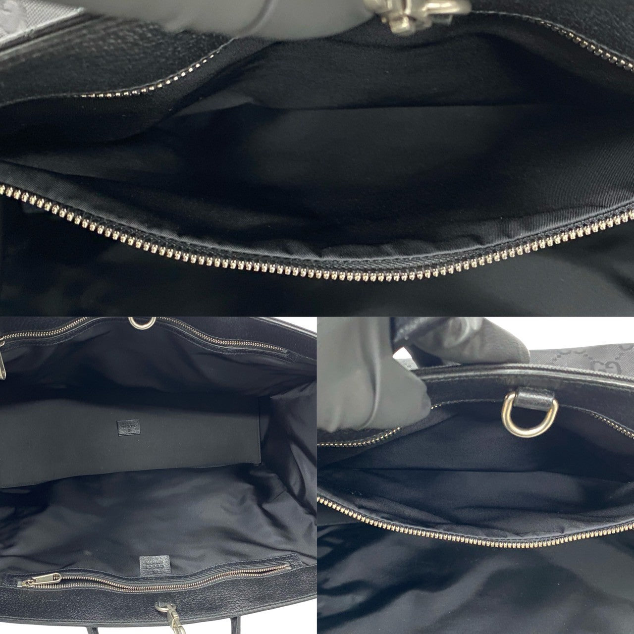 GUCCI Shoulder Bag Nylon black off the grit