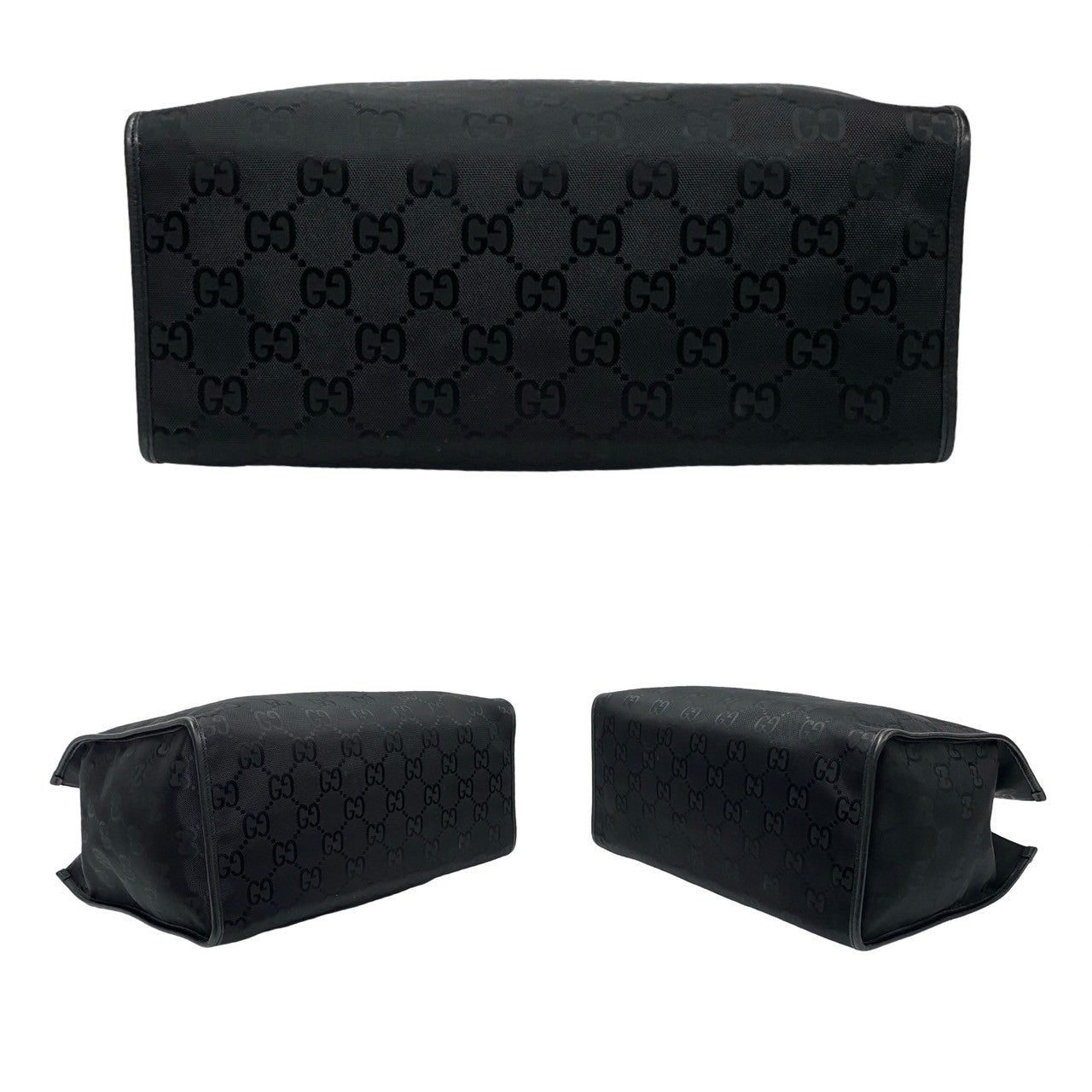 GUCCI Shoulder Bag Nylon black off the grit