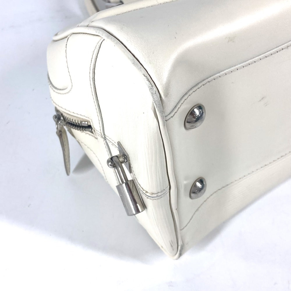 LOUIS VUITTON Boston Duffel bag M5931J Epi Leather white Epi Montaigne GM