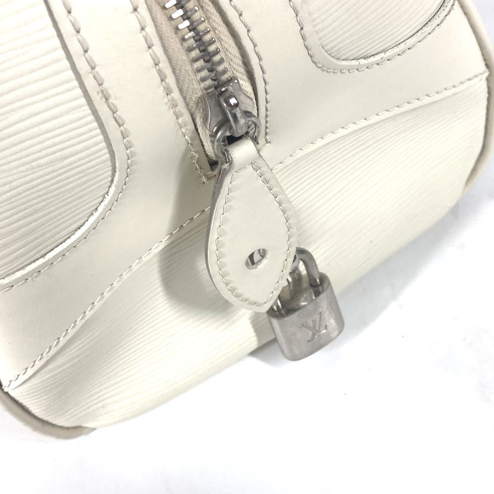 LOUIS VUITTON Boston Duffel bag M5931J Epi Leather white Epi Montaigne GM