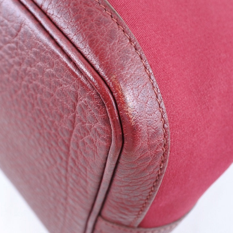 HERMES Handbag Towar Officier Red Garden party PM Women Used