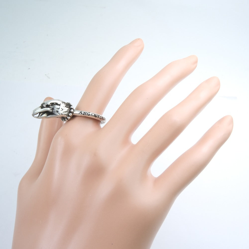 GUCCI Ring Silver Silver ANGER FOREST unisex(Unisex) 14 Used