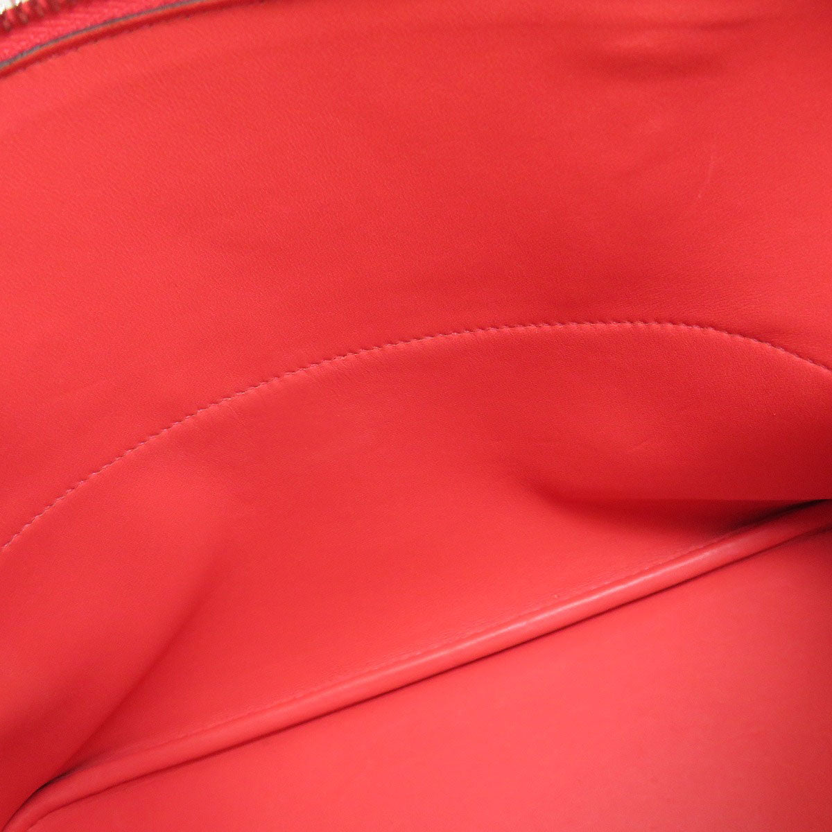 HERMES Handbag Epsom Red Bolide 27 SilverMetal