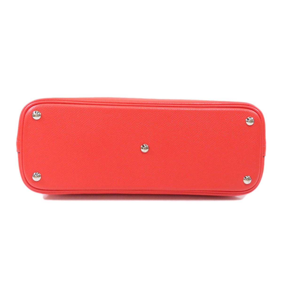 HERMES Handbag Epsom Red Bolide 27 SilverMetal