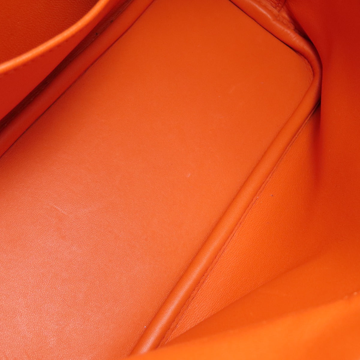 HERMES Handbag Epsom Orange Bolide 27 Orange SilverMetal