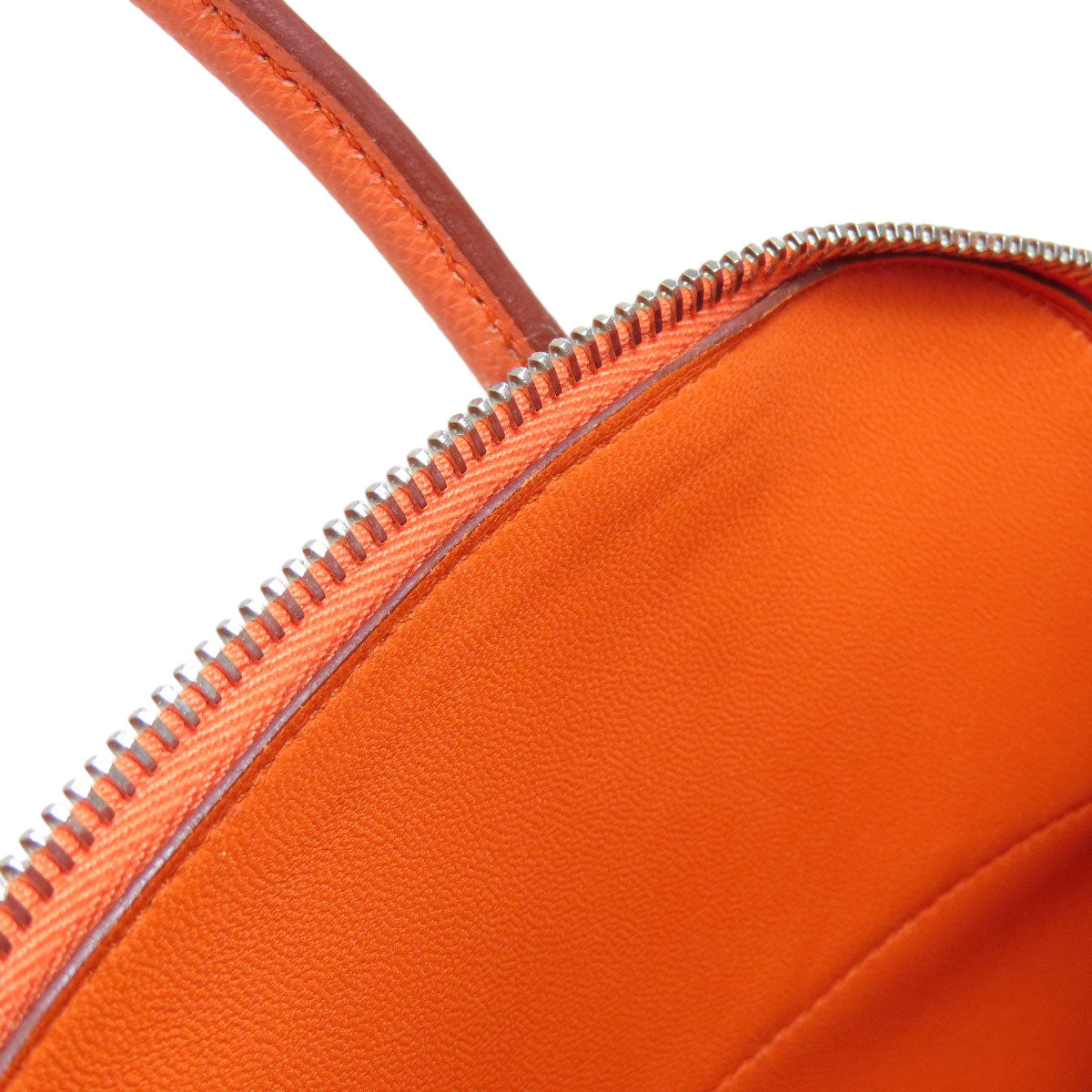 HERMES Handbag Epsom Orange Bolide 27 Orange SilverMetal