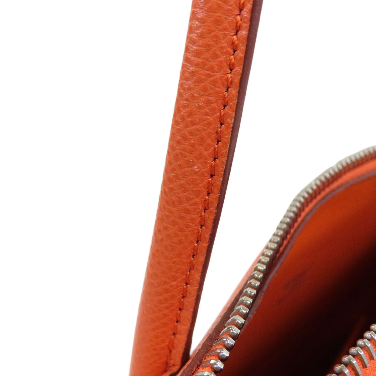 HERMES Handbag Epsom Orange Bolide 27 Orange SilverMetal