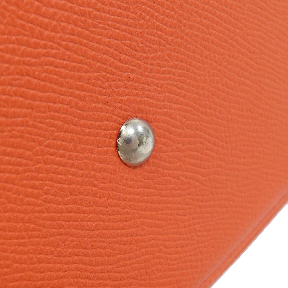 HERMES Handbag Epsom Orange Bolide 27 Orange SilverMetal