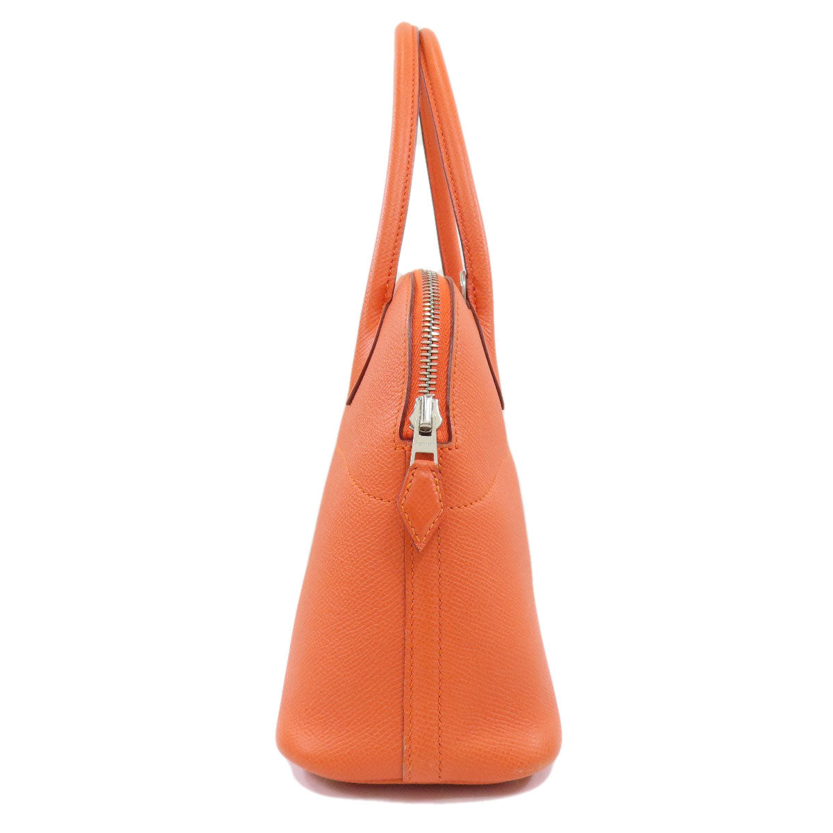 HERMES Handbag Epsom Orange Bolide 27 Orange SilverMetal