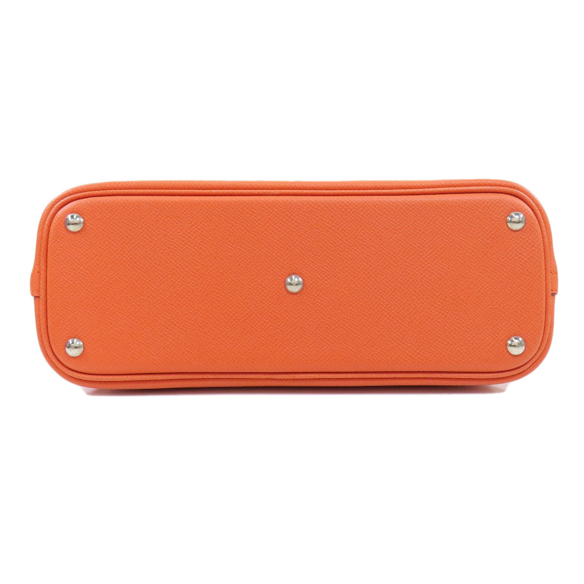 HERMES Handbag Epsom Orange Bolide 27 Orange SilverMetal