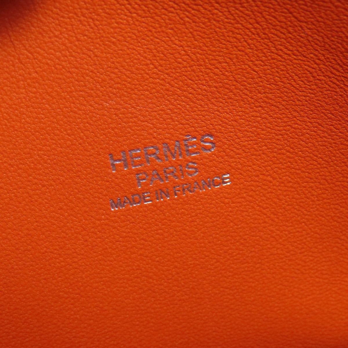 HERMES Handbag Epsom Orange Bolide 27 Orange SilverMetal