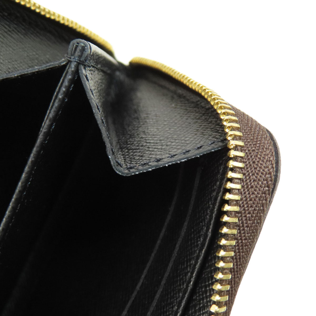 LOUIS VUITTON Coin case M69354 Giant monogram canvas Brown Zippy coin purse Women Used