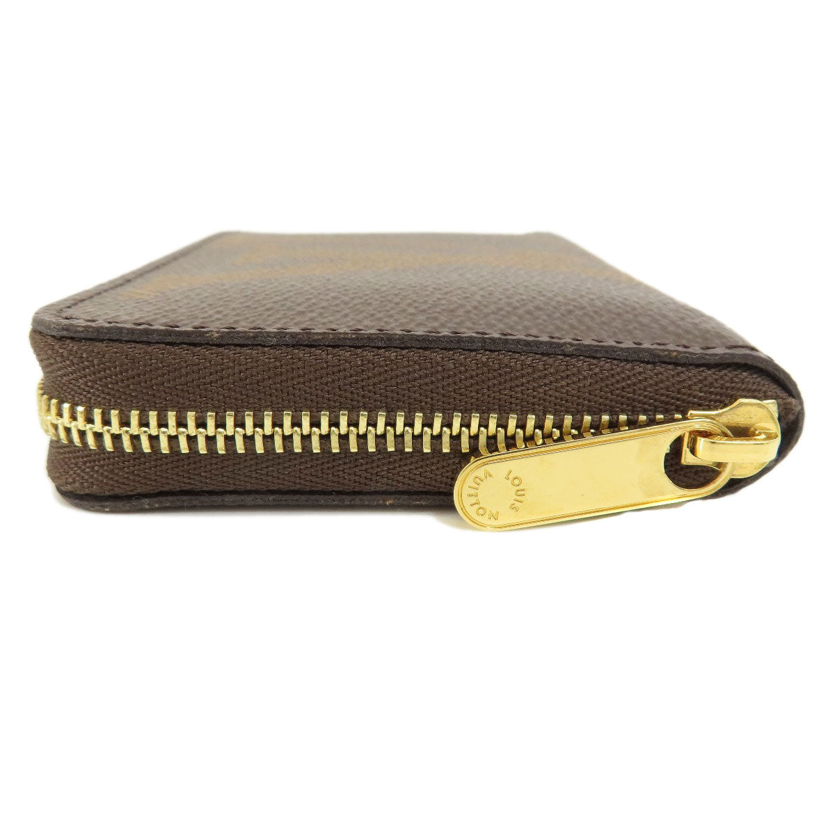 LOUIS VUITTON Coin case M69354 Giant monogram canvas Brown Zippy coin purse Women Used