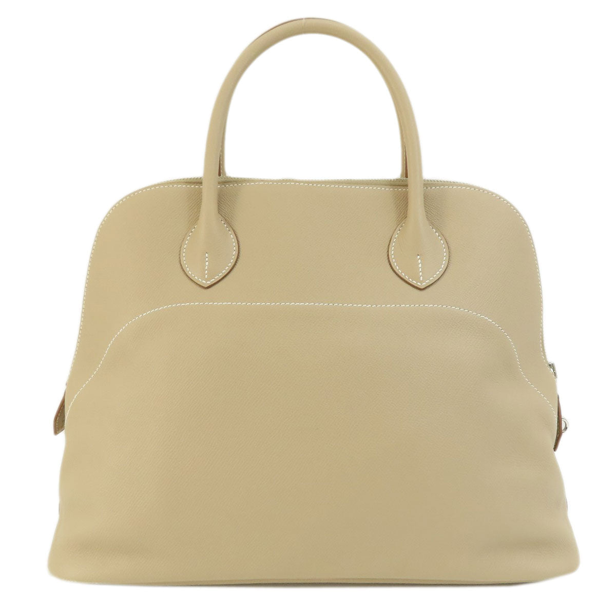 HERMES Handbag Epsom beige Bolide Relax 35 Beige SilverMetal