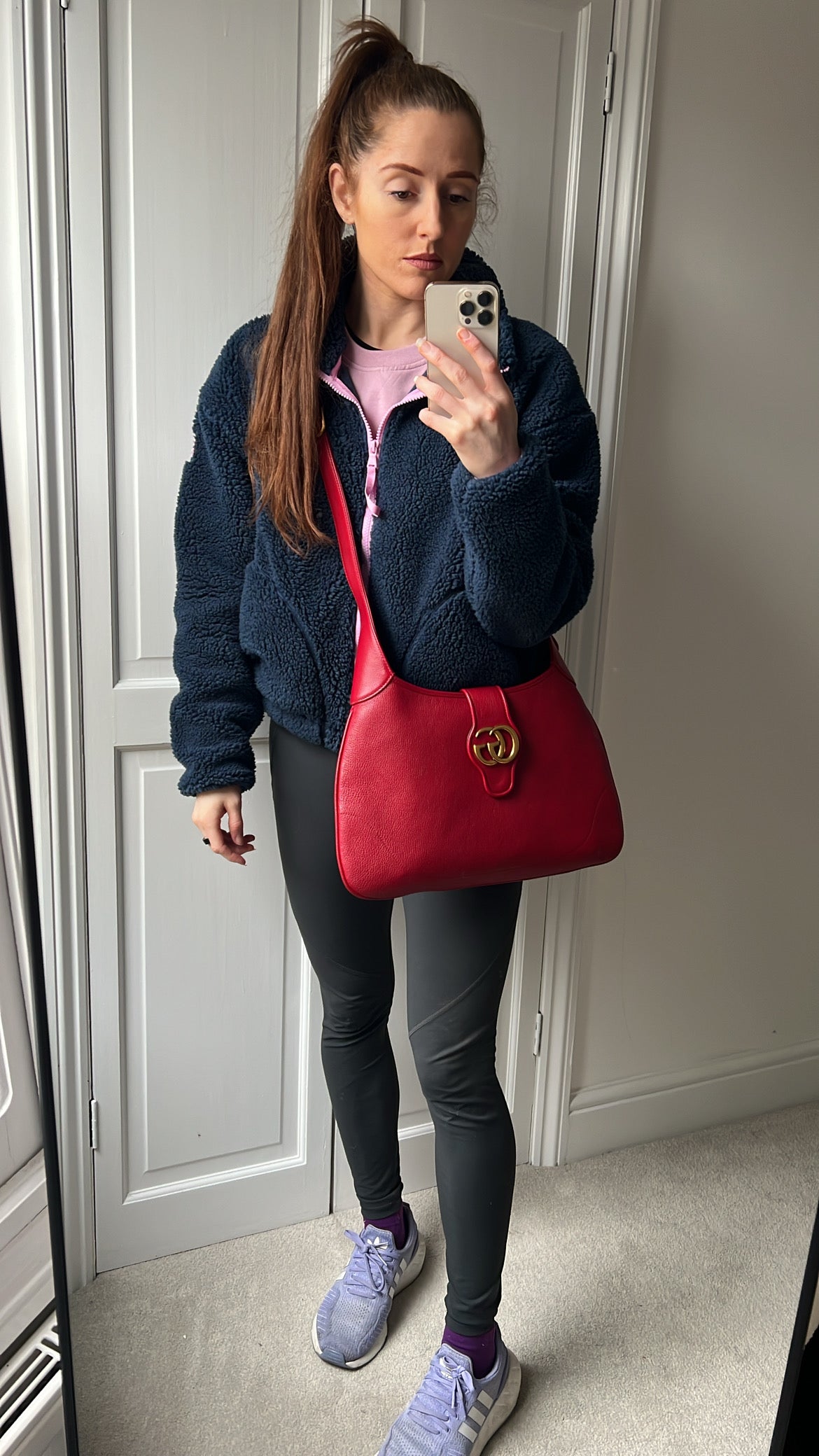 Gucci Red Large Aphrodite Shoulder Bag (RRP £1760)