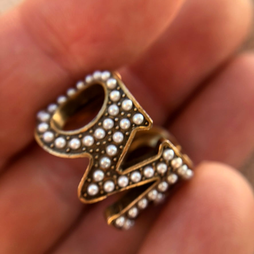 Gucci LOVED Pearl Ring