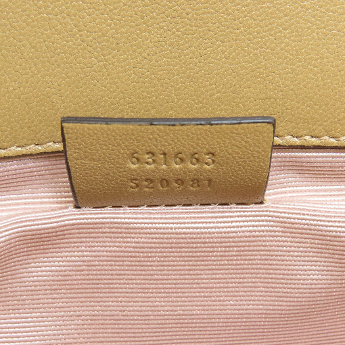 GUCCI Handbag 631663 leather Brown 2WAY Women Used