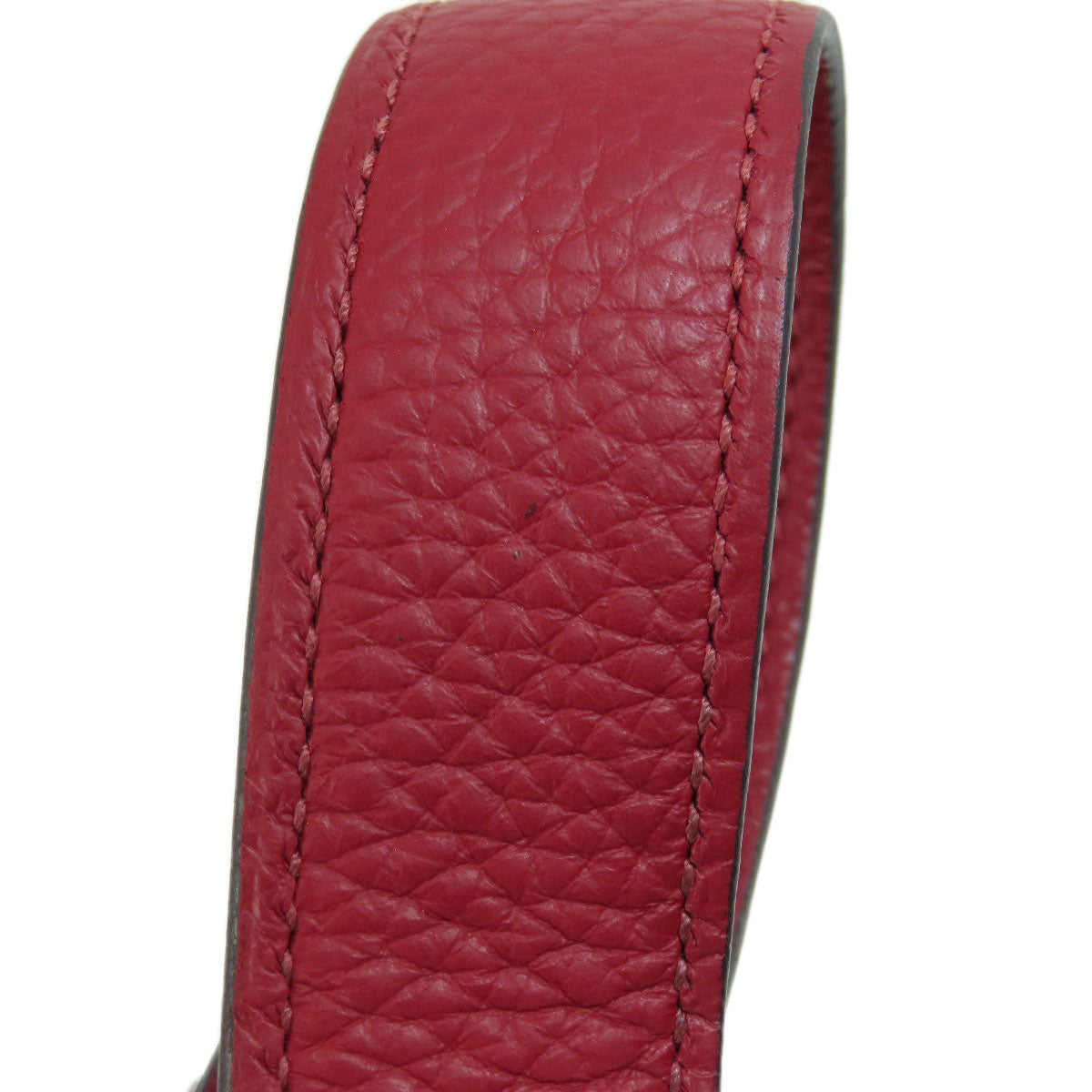 HERMES Handbag Taurillon Clemence Red Picotin Lock MM Red SilverMetal