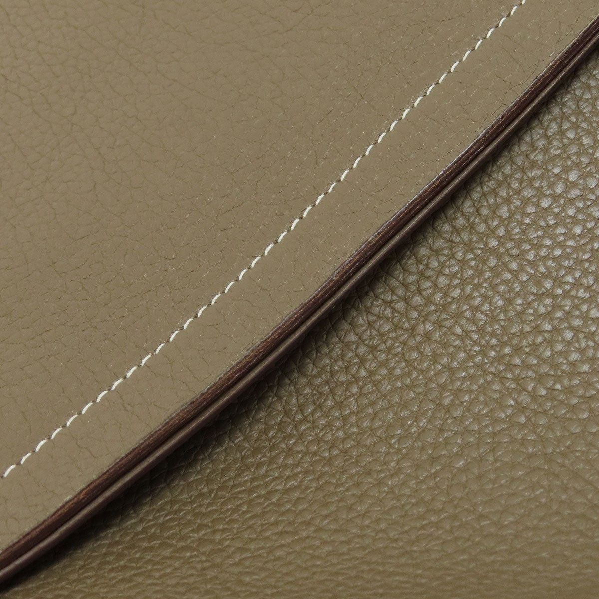 HERMES Tote Bag Taurillon Clemence Brown Cabasserie 31 Etoupe Etoupe
