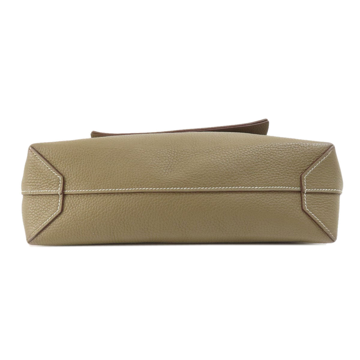 HERMES Tote Bag Taurillon Clemence Brown Cabasserie 31 Etoupe Etoupe