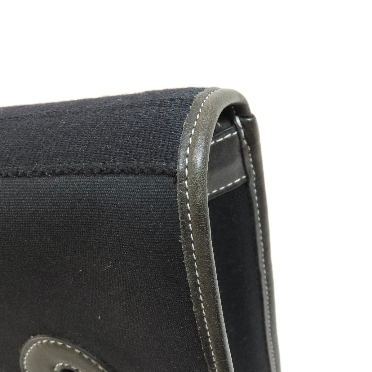 HERMES Business bag Towar Officche black Buenaventura Black SilverMetal