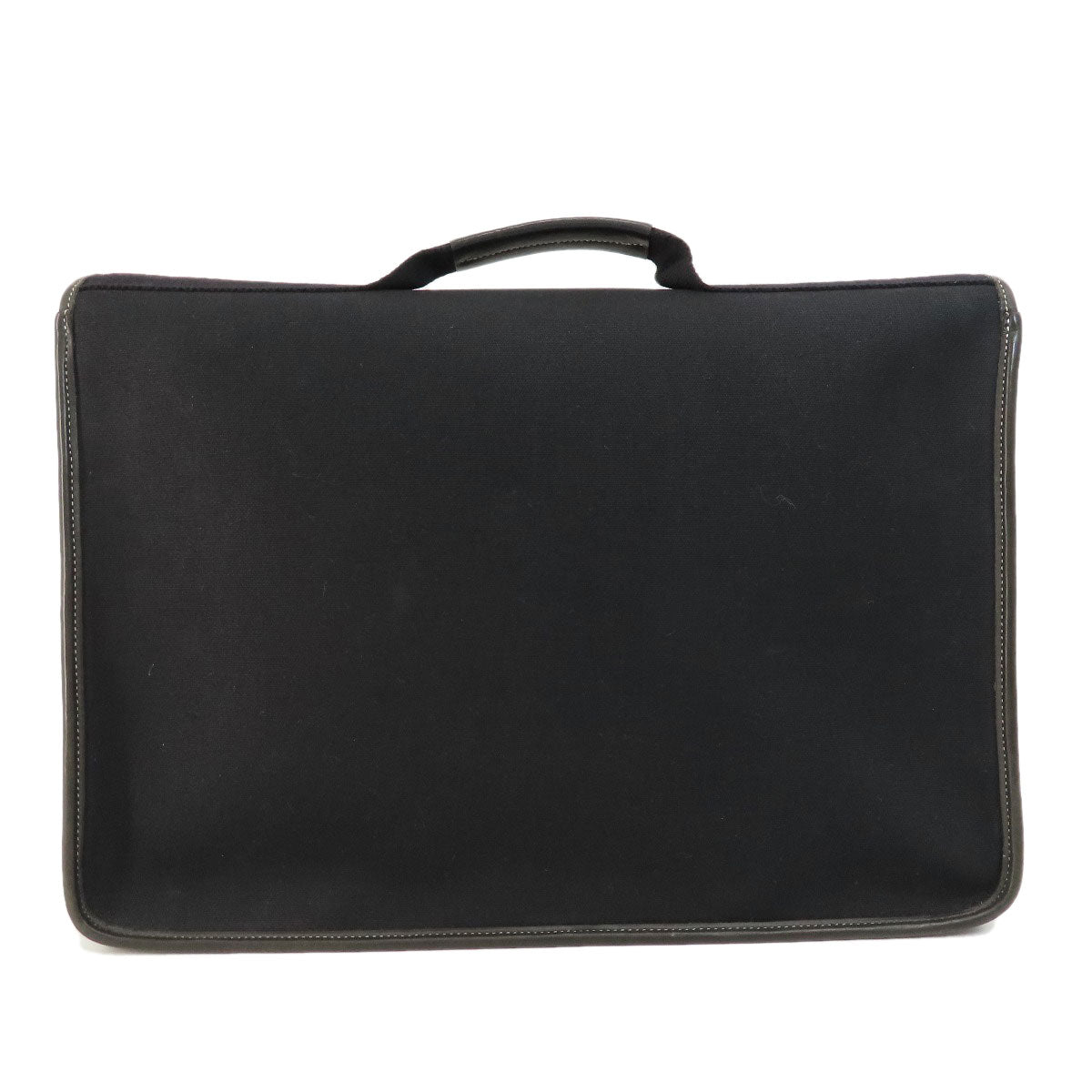 HERMES Business bag Towar Officche black Buenaventura Black SilverMetal