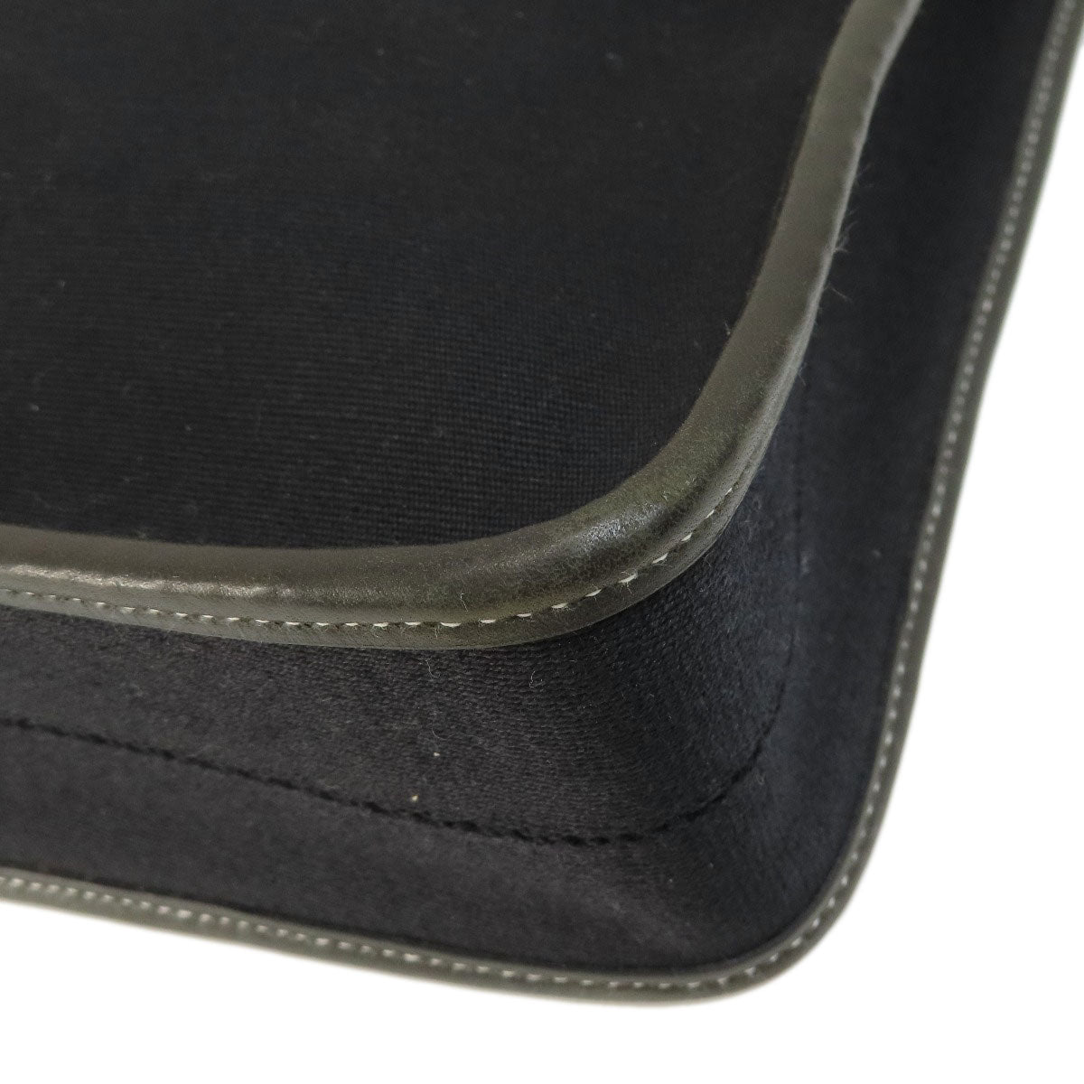 HERMES Business bag Towar Officche black Buenaventura Black SilverMetal