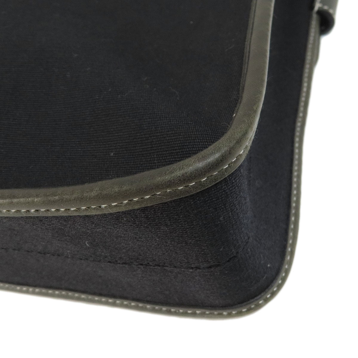 HERMES Business bag Towar Officche black Buenaventura Black SilverMetal