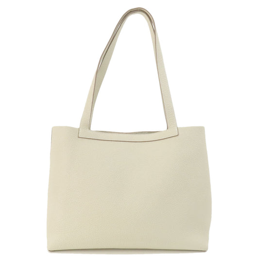 HERMES Tote Bag Taurillon Clemence white Cabasselier 31