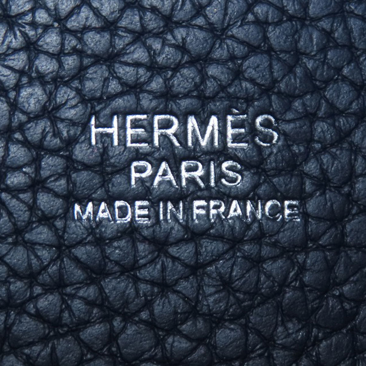 HERMES Handbag Taurillon Clemence blue Picotin Lock MM Blue Nuit Rose Purple SilverMetal