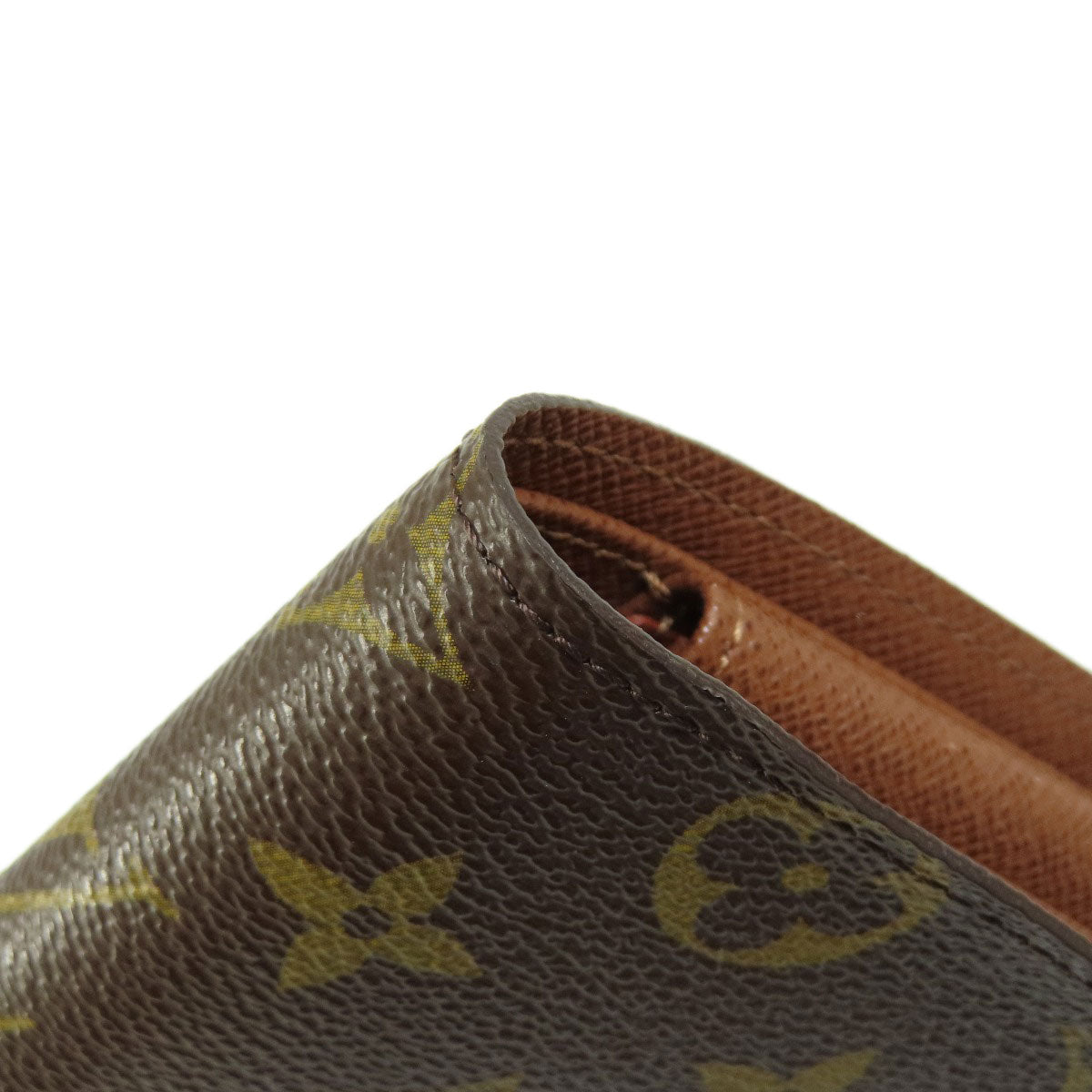 LOUIS VUITTON Bifold Wallet M60026 Monogram canvas Brown Portefeuille Florin Monogram Women Used