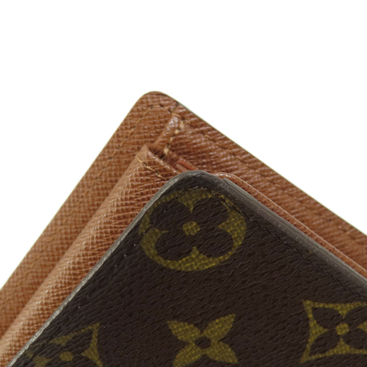 LOUIS VUITTON Bifold Wallet M60026 Monogram canvas Brown Portefeuille Florin Monogram Women Used