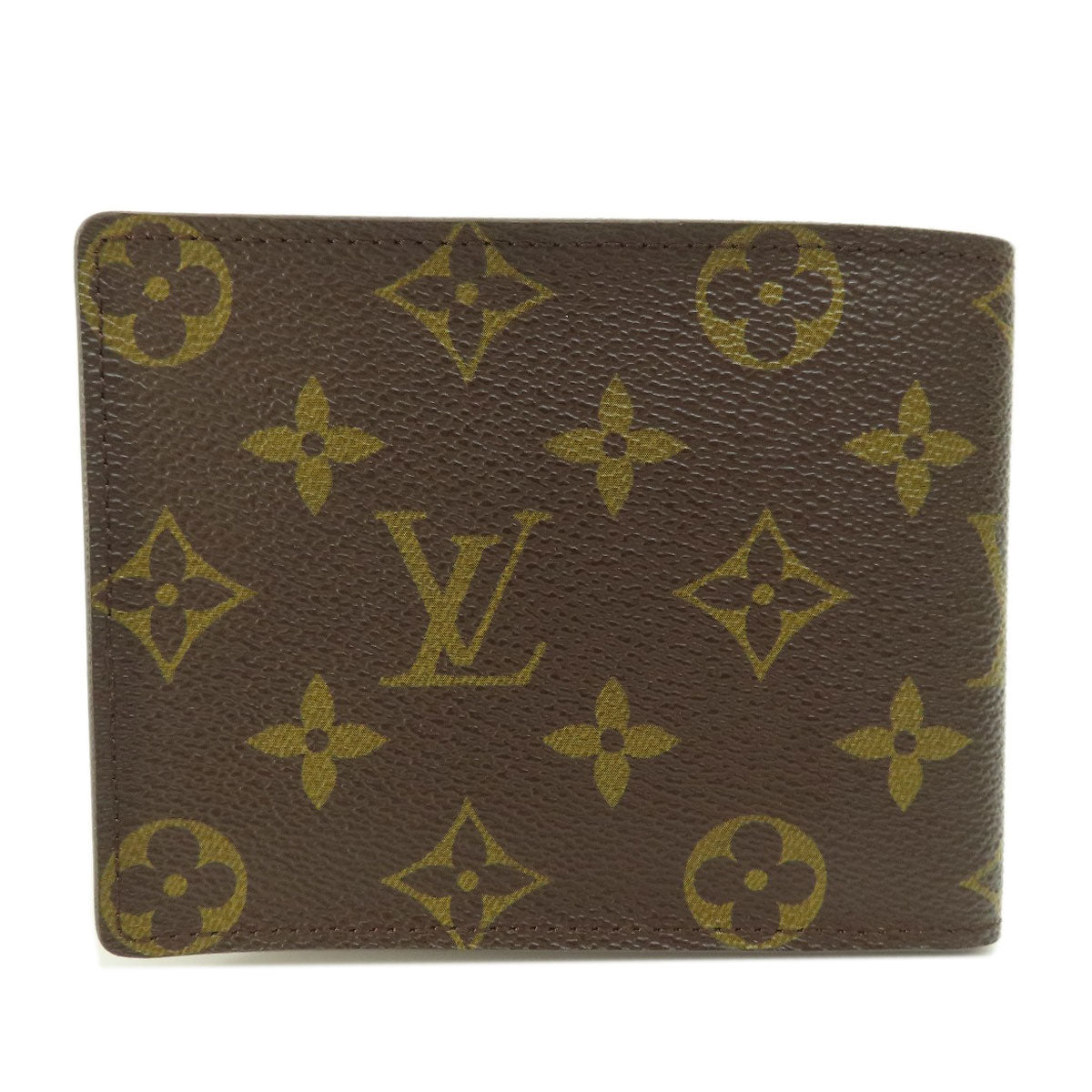 LOUIS VUITTON Bifold Wallet M60026 Monogram canvas Brown Portefeuille Florin Monogram Women Used