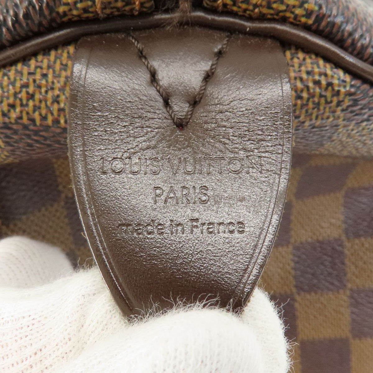 LOUIS VUITTON Boston Duffel bag N41531 Damier canvas Brown Speedy 30 Damier Ebenu