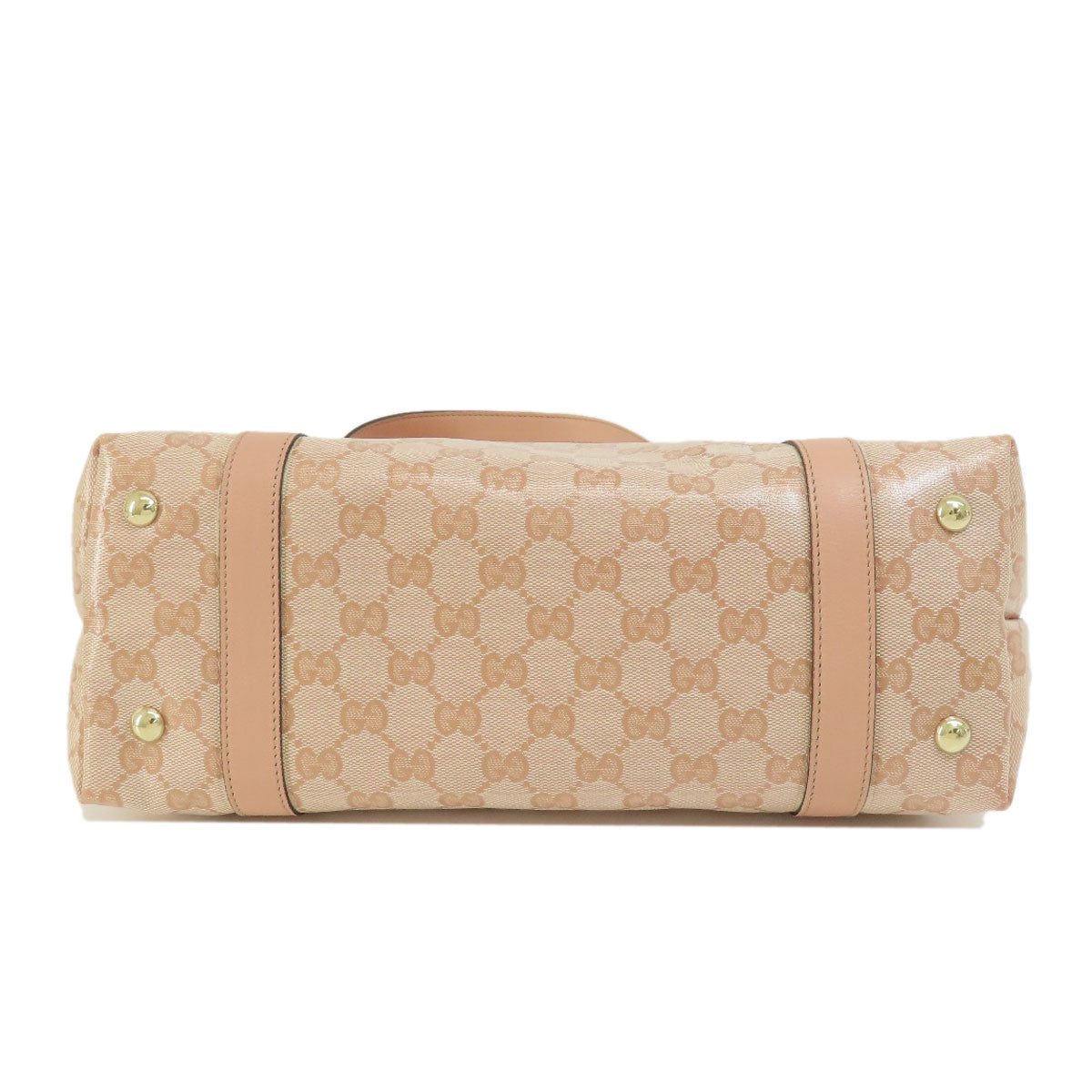 GUCCI Handbag 141470 Coated canvas pink GG crystal