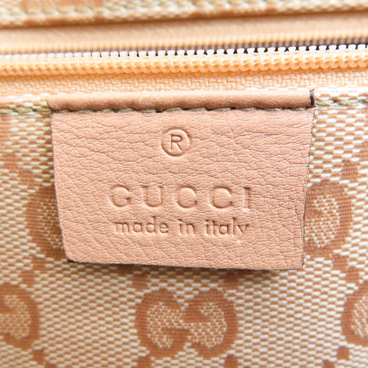 GUCCI Handbag 141470 Coated canvas pink GG crystal