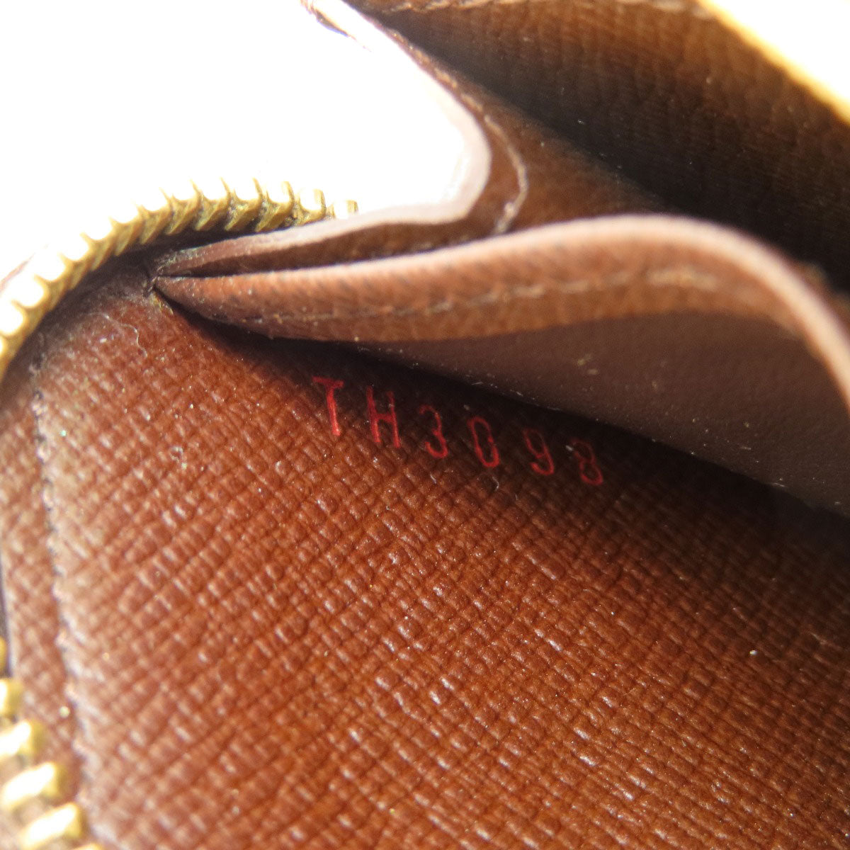 LOUIS VUITTON Coin case N63070 Damier canvas Brown Zippy Coin Purse Damier Ebene Women Used